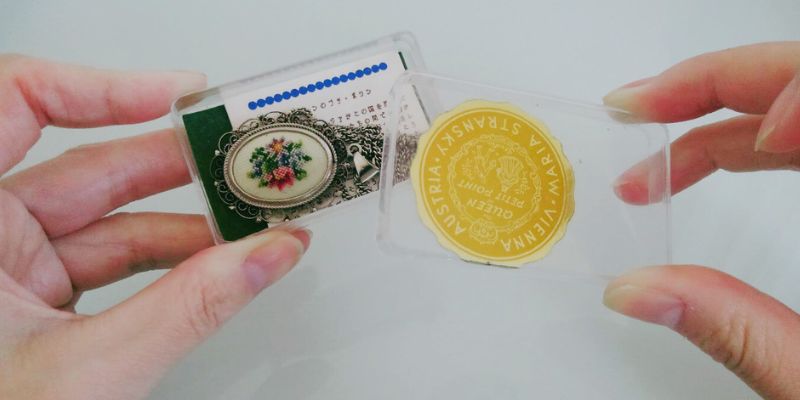 大事にしていたプチポワンのネックレス