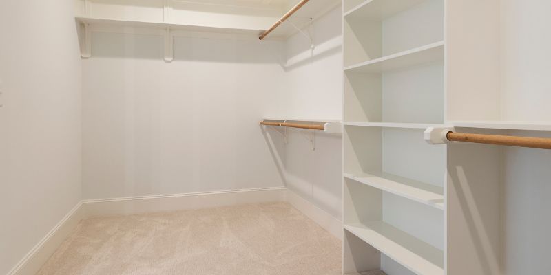 余白のある収納スペースはスッキリとして気持ちがいい！